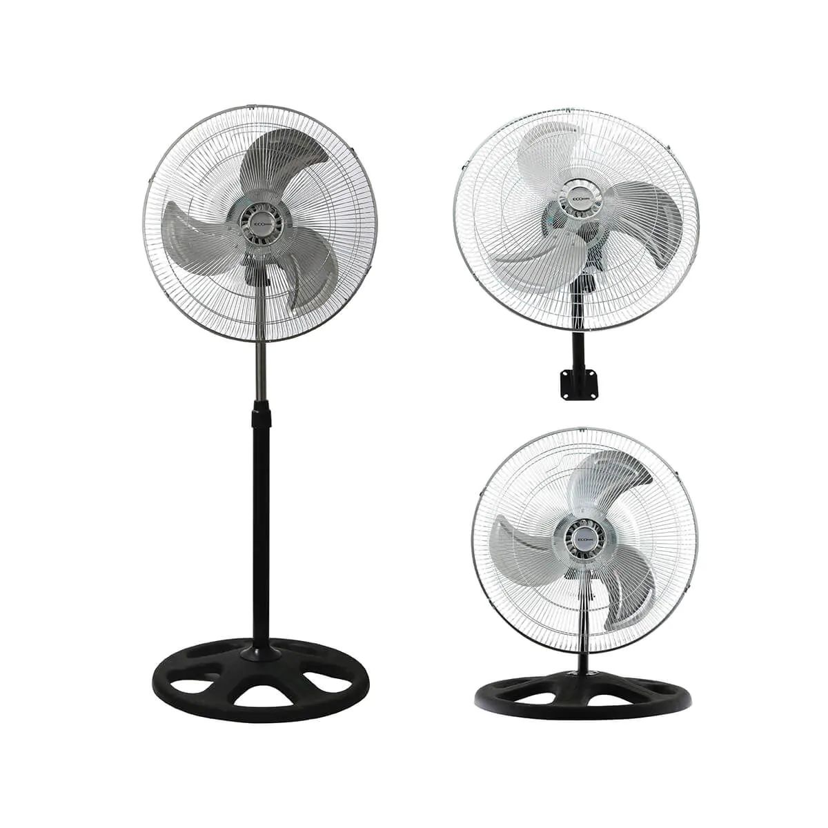 מאוורר 20" משולב תעשייתי 3 ב-1