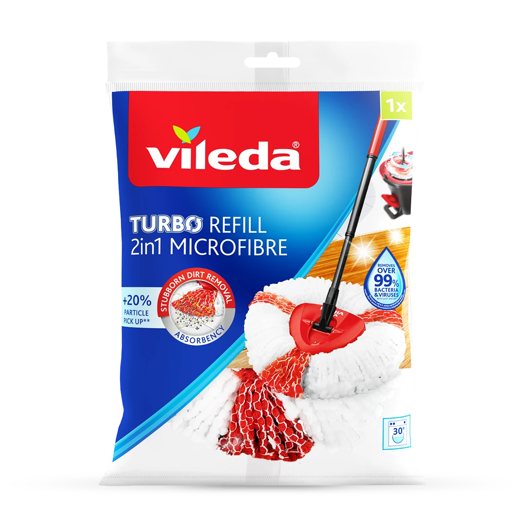 וילדה – מטלית מיקרופייבר להחלפה לדלי הפלא Vileda Turbo